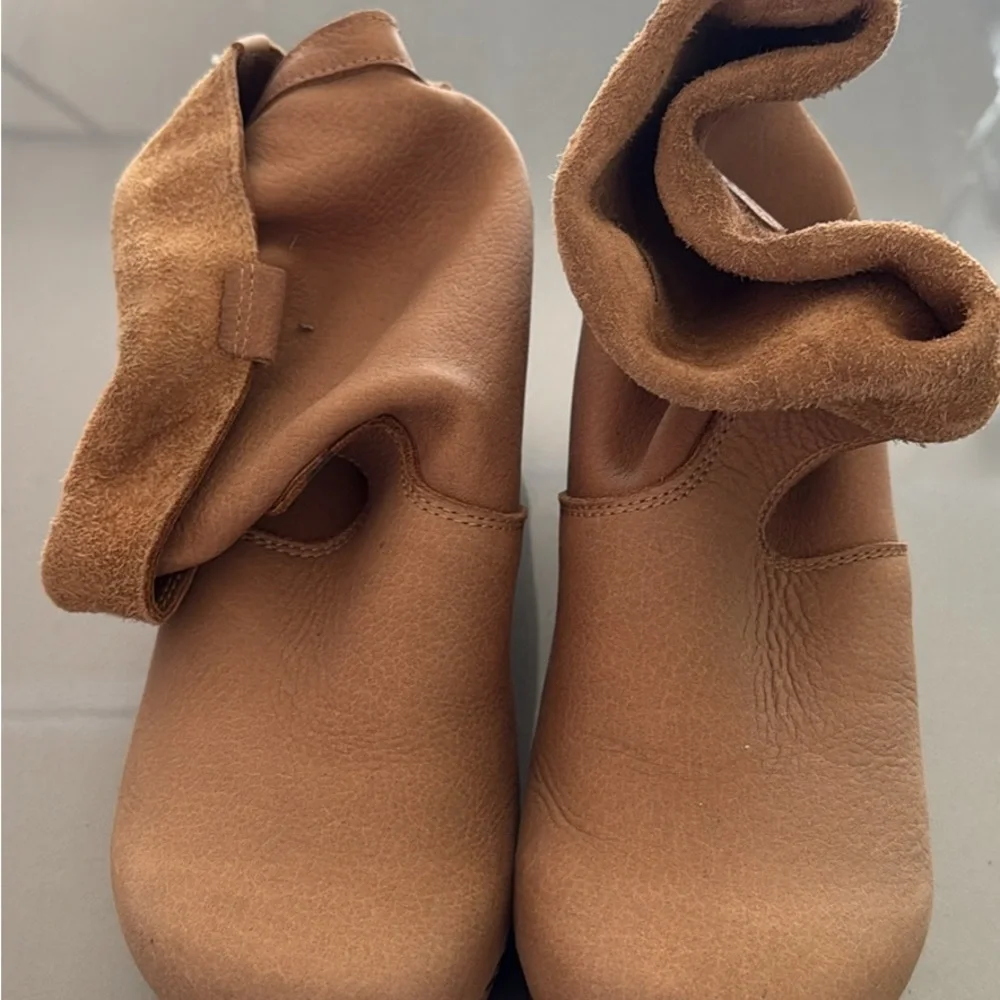 Sanita Tan Heeled Boots - Picture 3 of 3